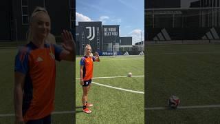 Alisha Lehmann already loves Juventus 