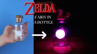 How To Make A Glowing Fairy In A Bottle - (Legend Of Zelda DIY)