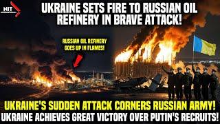 Terrible News for Putin: Ukrainian Soldiers Unexpectedly Burned the Biggest Russian Oil Refinery!