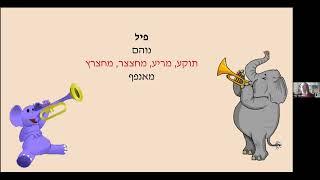 על עברית, חַיּוֹת ומה שביניהן – הרצאה מקוונת לילדים