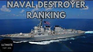 Top 10 Most Powerful Naval Destroyer Warships