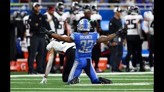 Brian Branch has an illness and has been downgraded to doubtful for the Detroit Lions