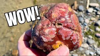 Stunning Rocks and a Relaxing Rockhounding Hunt on the Yellowstone River