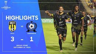 Moca vs Ouanaminthe FC | 2024 Concacaf Caribbean Cup | Group Stage