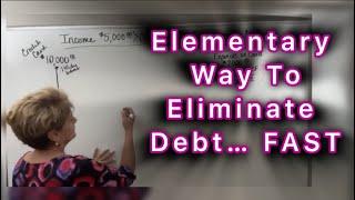 Elementary Way To Eliminate Debt … FAST! #velocitybanking