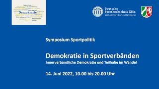 Symposium Sportpolitik 2022