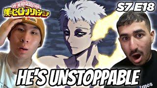 ALL FOR ONE UNSTOPPABLE! | MY HERO ACADEMIA SEASON 7 EPISODE 18 REACTION