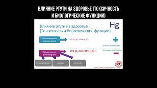 Влияние ртути на здоровье (здоровье и биологические функции) #ртуть #токсичность #тяжелыеметаллы