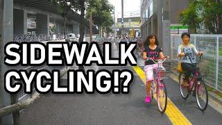 Why do Japanese People Ride on the Footpath?