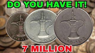 Top 3 Most Valuable Coin UAE 1 dirham Coins Pocket Change Coins!