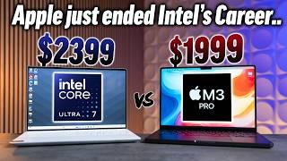 XPS 14 vs 14" MacBook Pro - Apple just KILLED Intel!