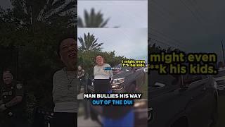 Man Tries To BULLY His Way Out Of DUI