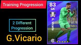 G.Vicario English March League Selection Max Training Progression