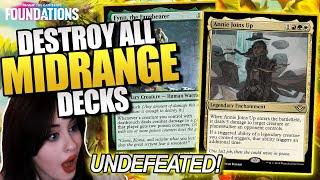 UNDEFEATED! This deck is THE ANSWER for the Midrange problem! | Standard MTG Arena Ranked