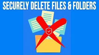 How to Securely Erase Files & Folders and Wipe Free Space on Your Drive