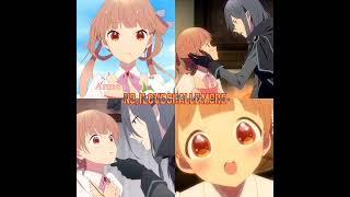 Bridget: I love Challe more than anyone.. Anne: No, i love Challe more... Sara: Are you sure? #anime