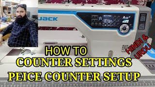 Jack a5e peice counter complete setup | how to counter jack sewing Hindi & Urdu Gm electronics tech