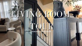 LIVING ROOM TOUR| FURNITURE PIECES I REGRET BUYING| SAVE OR SPLURGE| AFFORDABLE HOME DECOR|