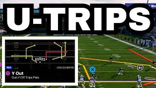 Why U-Trips Is The BEST Offense In Madden 25 (eBook)