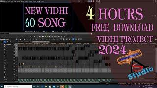 Edius New Vidhi 4 hours Project 60 Song  Free Download Free #new #2024 #anandstudioediusproject