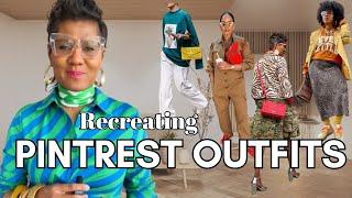 Re-Creating Pinterest Outfits | Shop Your Closet | Style Inspiration | 50+ Style