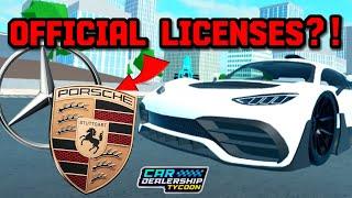 LICENSES ARE OFFICIALLY COMING TO Car dealership tycoon!! *NOT CLICKBAIT* | Mird CDT