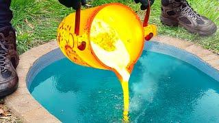 Molten LAVA vs POOL Experiment!