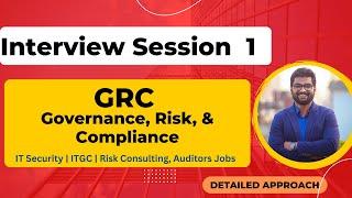 Top Interview Questions For GRC , Auditor , Consultants  Learners