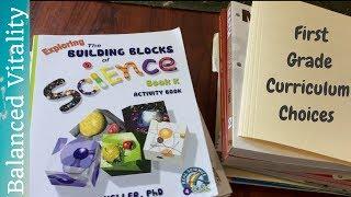 First Grade Curriculum Choices for 2017/2018