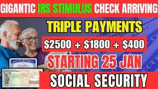 BREAKING: $7,200 Social Security Stimulus Update! Double SSI & SSDI Payments Start Jan 20, 2025