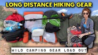 LONG DISTANCE HIKING GEAR | Wild Camping Gear | Lightweight Wild Camping Kit