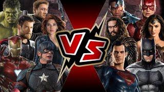 AVENGERS  JUSTICE LEAGUE.. WHICH TEAM ARE STRONGER? 