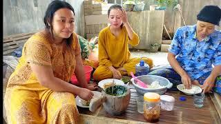 siang hari makan sama sambel hiris