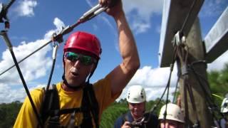 Zip Line EcoSafari At Forever Florida!!! (10.7.12)