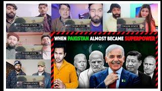 How PAKISTAN Once Almost Became a SUPERPOWER. What Went Wrong? #pakistanimixedreaction1 #reactions