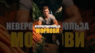 Невероятная ПОЛЬЗА МОРКОВИ!Сохраняй, а то потеряешь #фитнес #фитнес #морковь