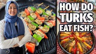 How Do Turks Eat Fish? 2 Authentic Turkish FISH MENU