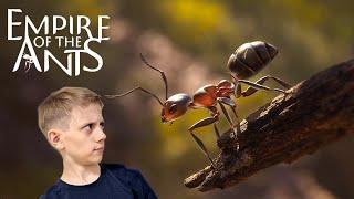 ИМПЕРИЯ МУРАВЬЁВ для ПК - Даник играет в EMPIRE OF THE ANTS