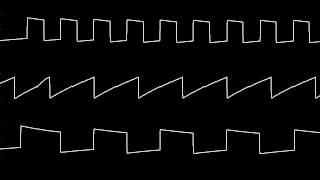 C64 Martin Galway's "Parallax" Oscilloscope view