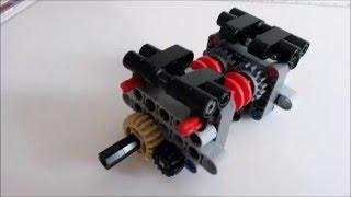 Lego Technic 4-Speed Gearbox Instruction