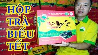 Hộp trà biếu tết | Hộp trà Thái Nguyên | Trà Thái Nguyên