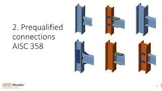 IDEA StatiCa v23 - Prequalified connections AISC 358