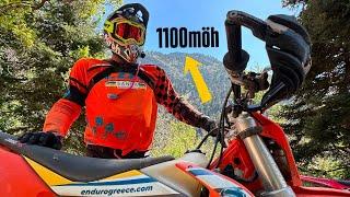 Enduro klättring i Grekland  får 0 till 1100möh