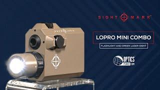 Sightmark LoPro Mini Combo Flashlight and Green Laser Sight - OpticsPlanet com