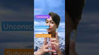 ⁉️Are you #Conscious ? #Unconscious ? or #Subconscious ? #english #signlanguage #vocabulary #short