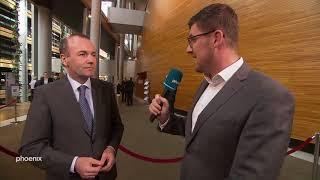 Interview mit Manfred Weber im EU-Parlament am 03.07.2018