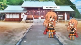 Gacha world - Konnchiwa Kawaii Konnichiwa Arigato meme