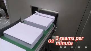 3 Reams Per Minute A4 Paper Machine With Cutting and Packaging