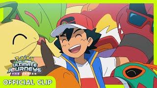 Ash's Pokémon Reunite! | Pokémon: Ultimate Journeys: The Series | Official Clip