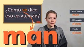 MAN: Cómo y para qué usar el pronombre indefinido "man" en alemán